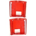 thumbnail image 2 of New Pair of Halogen Tail Light Lens Compatible With GMC C25 Suburban High Sierra Sport Utility 4 Door 4.8L 5.0L 1975 1976 1977 1978 By part number 5968329 5968330 GM2800122 GM2801122, 2 of 4