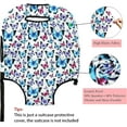 thumbnail image 2 of Luggage Cover Approved Travel Suitcase Protector Butterfly Elastic Washable Baggage Covers for 18-20 inch Luggage(S), 2 of 6