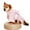 Pink 5, variant on SPRING PARK Adorable Fabric Pet Kimono Dress Japanese Style Pet Dress Floral Bowknot Pet Costume for Dogs Cats