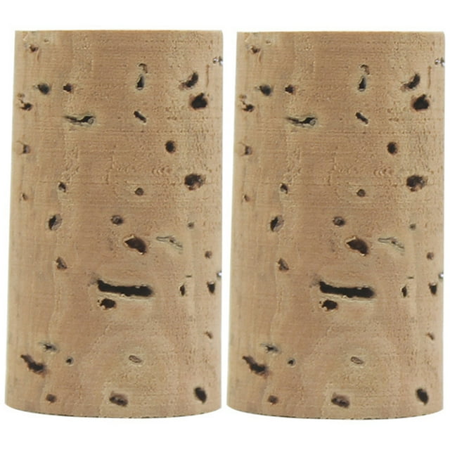 2 pcs Flute Headjoint Cork Plugs Musical Instument Flute Cork Natural Flute Cork Plugs