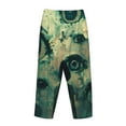 thumbnail image 3 of Lsque Eyes Watching In The Dark Print Women's Pajama Pants, Lounge Pant - Comfortable Home Wear,Elastic Waistband, Stylish Design-XX-Large, 3 of 9