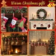 thumbnail image 6 of MODANU 4Pcs Christmas Stocking Mantle Holders, Lightweight Stocking Hangers Adjustable, Candy Cane Stocking Hooks, Non-Skid Stocking Holders for Christmas Fireplace Decoration (Red), 6 of 7