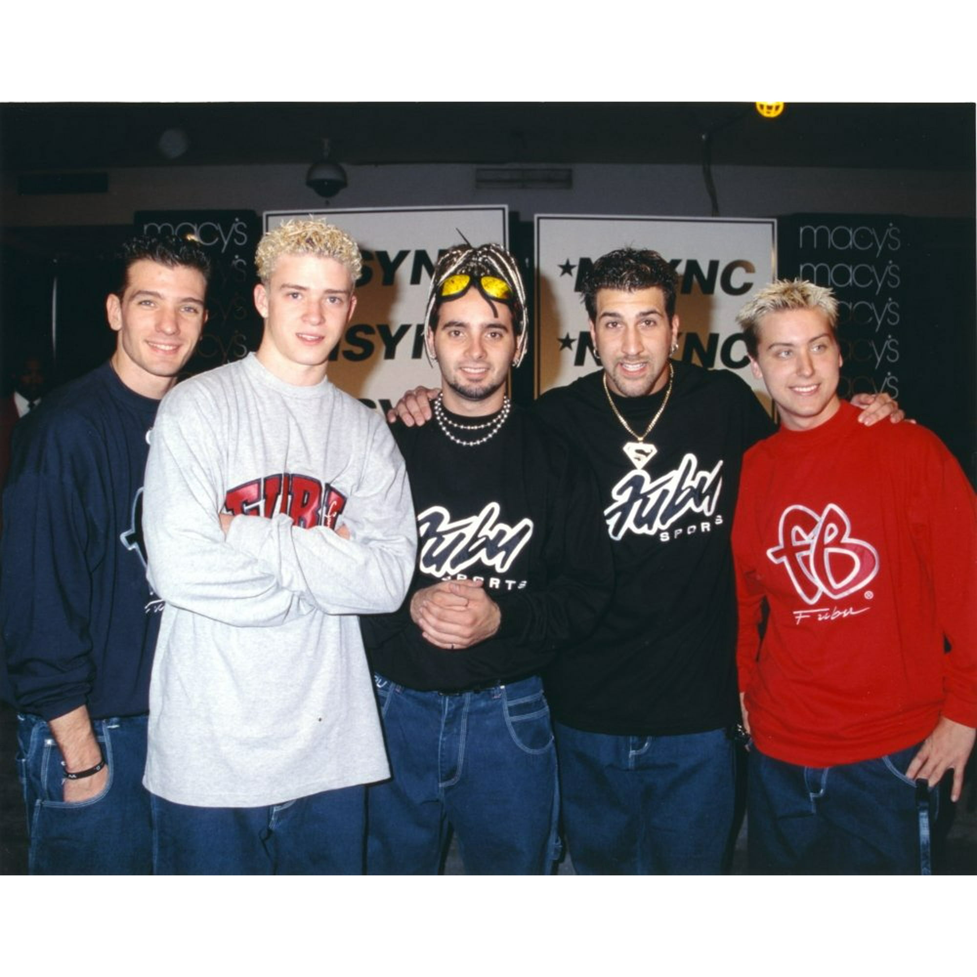Nsync Group Picture in Fubu Shirt Photo Print 30 x 24 Walmart