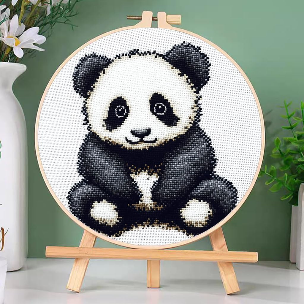 Bucilla Dino Baby Cross Stitch Kit with 15