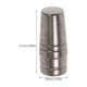 thumbnail image 4 of 2 puntas metálicas para paraguas, repuesto de fundas para puntas de paraguas, accesorios para paraguas largos, 4 of 7