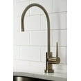 thumbnail image 3 of Kingston Brass KS8193NYL New York Single-Handle Cold Water Filtration Faucet, Antique Brass, 3 of 5