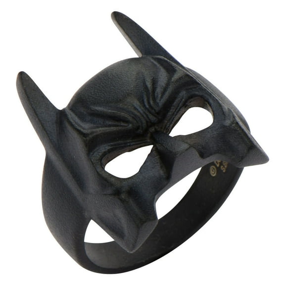 Batman Black Cowl Ring-Size 11