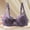 Purple, variant on Lace Push up Bra Push up Bra Comfort Bras Lifting Bra Older Womens Bras Wireless Bras with Support and Lift Sleep Bras Bras for Women No Underwire Unlined Lace Bra Thin Bra,Black,100C