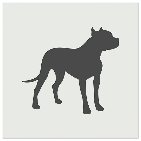 American Pit Bull Terrier Dog Solid DIY Cookie Wall Craft Stencil - 5.5 Inch