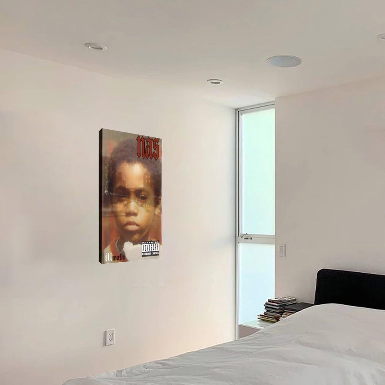Nas By Illmatic  Canvas Poster Mural Decor Printing Picture Painting Living Room Hallway Decor
