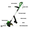 thumbnail image 3 of 220V Lawn Mower w/Wheel Stand Electric Adjustable Push Lawn Nylon Rope Cut Corded Mower, 3 of 8