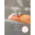 thumbnail image 1 of 925 Silver Platinum Plated Heart-shaped Ring Studded With Diamond, Stylish And Luxurious Moissanite Ring, Best Gift For Valentine's Day And Chinese Valentine's Day, 1 of 5