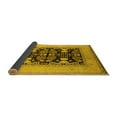 thumbnail image 2 of Ahgly Company Indoor Rectangle Oriental Yellow Industrial Area Rugs, 4' x 6', 2 of 4