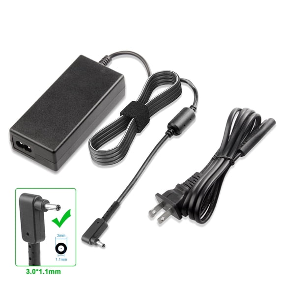 19V 3.42A 65W Replacement Laptop Battery Charger for Acer ChromeBook C720 C720P AC Adapter Power Supply Cord