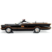 Batman 1:18 Classic TV Series Batmobile Light-Up Die-Cast Car w/ 3 Figures(Batman, Robin)