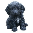 thumbnail image 1 of Estatua de cachorro Cockapoo sentado de Figuine Hi-Line Gift Ltd., 1 of 1