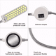 thumbnail image 2 of 2 Pzs Luces Para Máquinas De Coser Lámpara Magnético 30 Led Malubero Blanco, 2 of 5