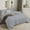 Silver, variant on D.N.G. BEDDINGS 1 Piece Boho Chic Pom Pom Comforter, All Season Down Alternative Bedding Comforter - (Super King Size, Silver) 800 Thread Count, Egyptian Cotton.