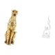 thumbnail image 5 of Escultura de con llama dorada, figura de resina de animal, centro de mesa moderno, adorno abstracto de fuego para decoración de oficina y hog, 5 of 8