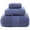 Blue, variant on Luxury Large Bath Towel Set 800 GSM Egyptian Cotton Ultra Soft Absorbent Quick Dry Hotel Bathroom Towels