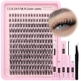 thumbnail image 1 of Kit de extensión de pestañas Goddvenus Lash Clusters Wispy D Curl, 1 of 6