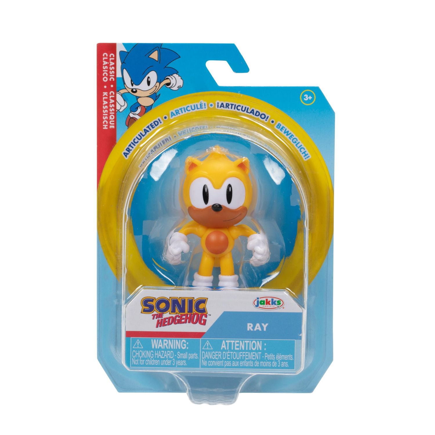 Figurine Sonic 2,5 pouces – Ray
