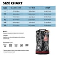 thumbnail image 5 of Lsque Veterans Day1 Print Men's Cotton Blend Sleeveless Muscle Shirts (S-3XL)- Moisture Wicking, Odor Protection, UPF 30+,XX-Large, 5 of 8
