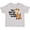 AC-Heather Grey, variant on Oh Were You Waiting For Me with Baby Giraffe Boys or Girls Toddler T-Shirt