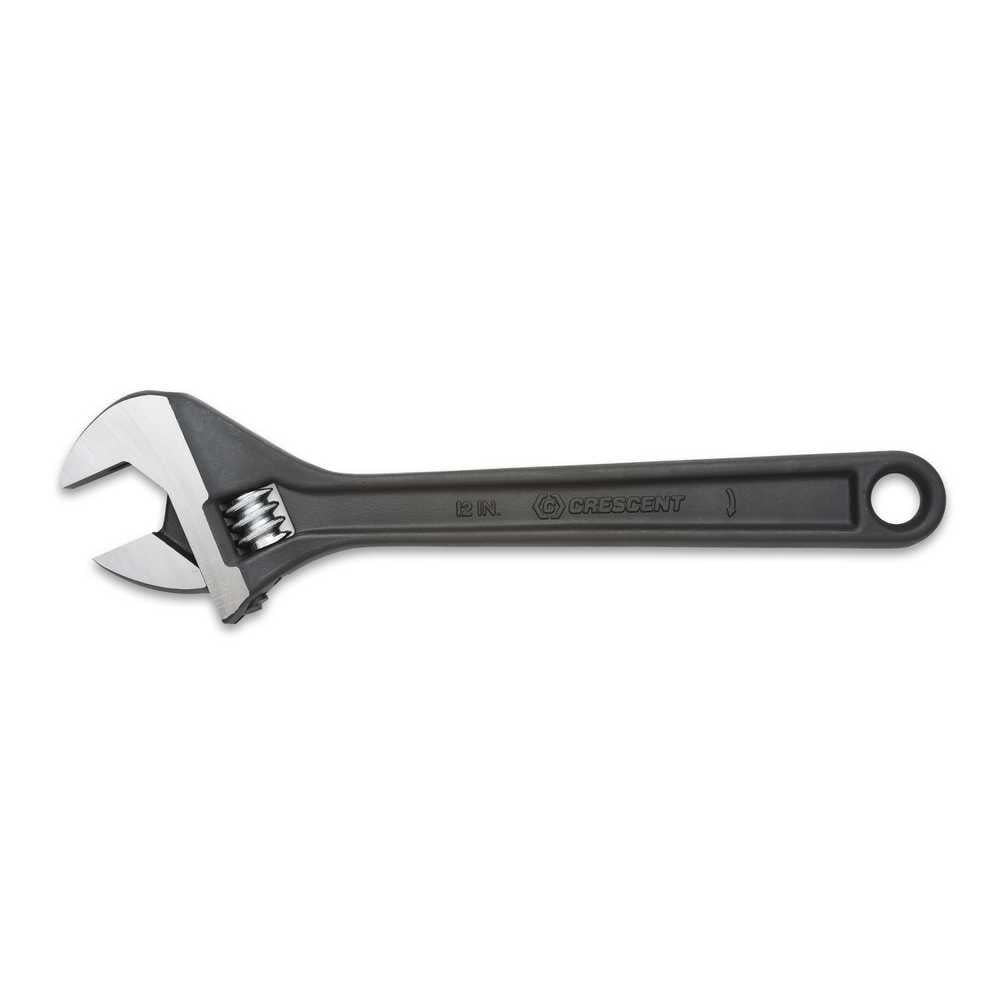 Mechanic Black Finish 11" Spud Wrench Adjustable Opens Up To 1-1/8" 