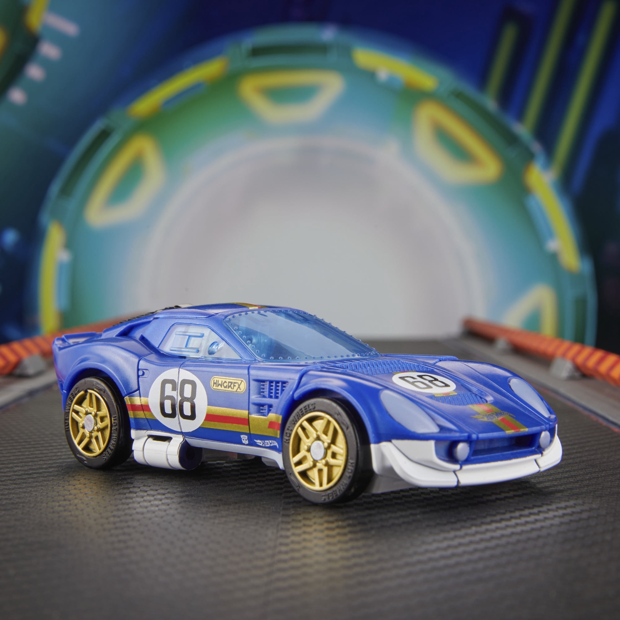 Transformers Toys Hot Wheels® x Transformers 5" El Segundo Coupe Action Figure, 8+