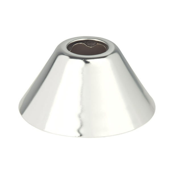 Brasscraft 4839916 Stainless Steel Faucet Escutcheon with OD Bell, 0.38 in. Chrome