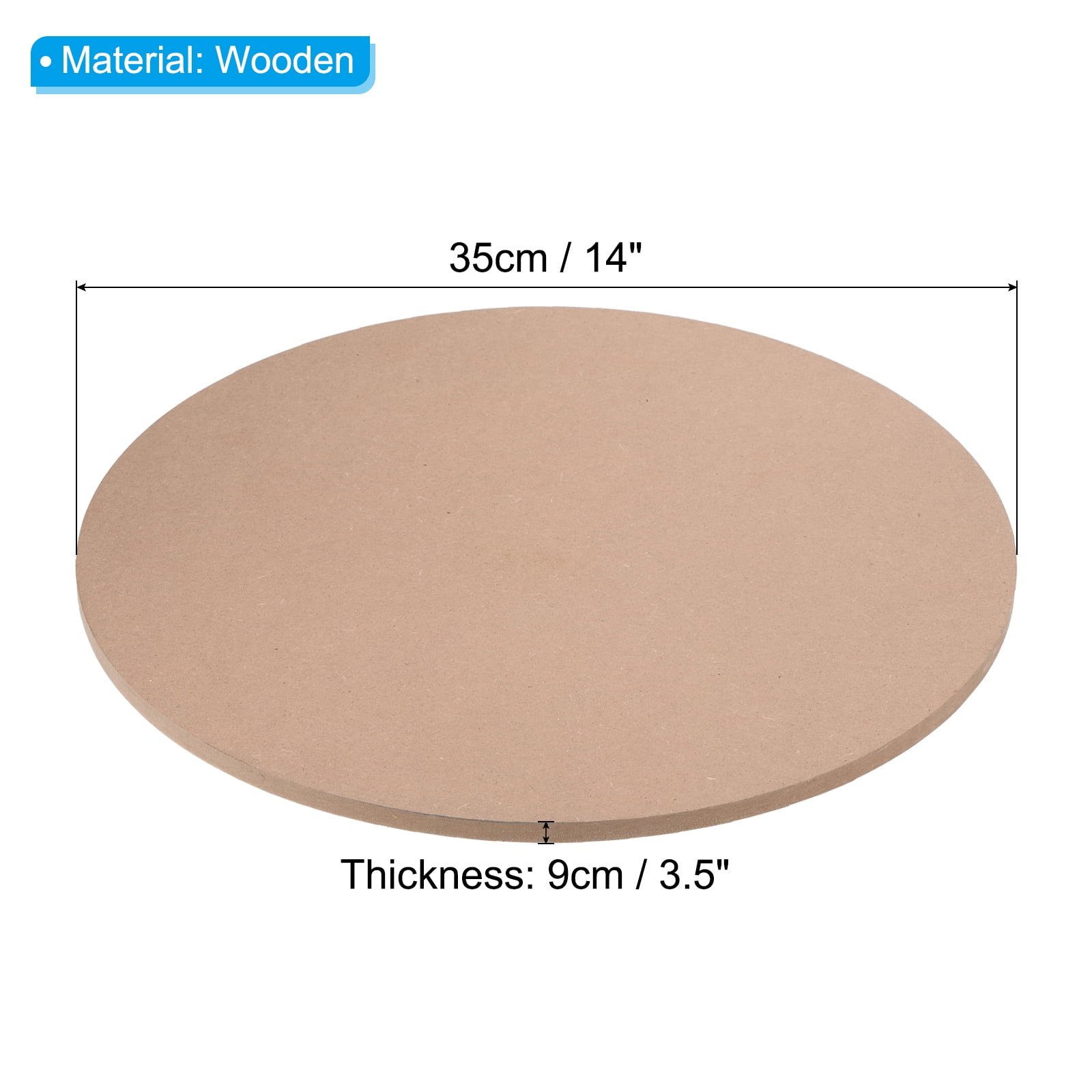 Uxcell 14" Round Pottery Wheel Bat, 1 Pcs Clay Throwing Bats