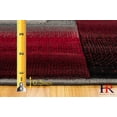 thumbnail image 6 of Handcraft Rugs - Red/Gray/Silver/Black/Abstract Area Rug Modern Contemporary Flower-patterned Design, 6 of 7