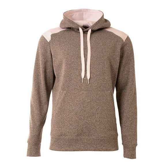 A4 Tourney Fleece Hoodie For Men in Heather/White | N4093