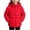 Red, variant on Luvrsol Girls Box‑Quilted Hooded Puffer Jacket, Zip‑Up Lightweight Kids Cold‑Weather Outerwear 100-160