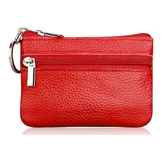 Qarigey Cartera de cuero para mujer, almacenamiento de llaves, llavero portátil de viaje, monedero Type6 NO6