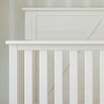 thumbnail image 6 of Child Craft Woodland 4-in-1 Convertible Crib, Shiplap Panel Design, 3 Mattress Heights, Brushed Cotton, 6 of 7