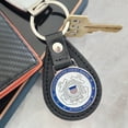 thumbnail image 4 of OODA U.S. Coast Guard Leather Key Chain, 4 of 5