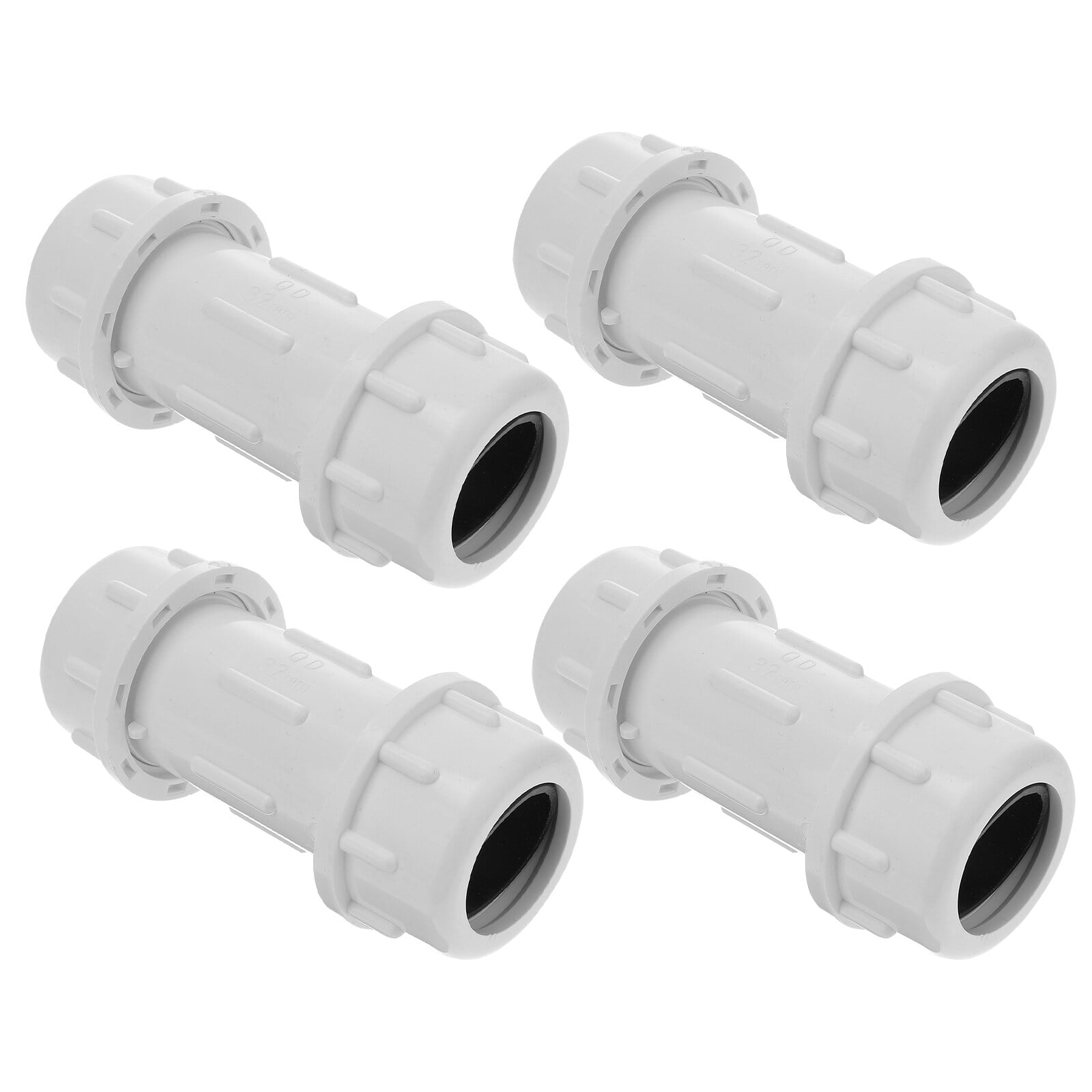 HOMEMAXS 4 Pcs Water Pipe Quick Connectors Plastic Water Hose Adapters