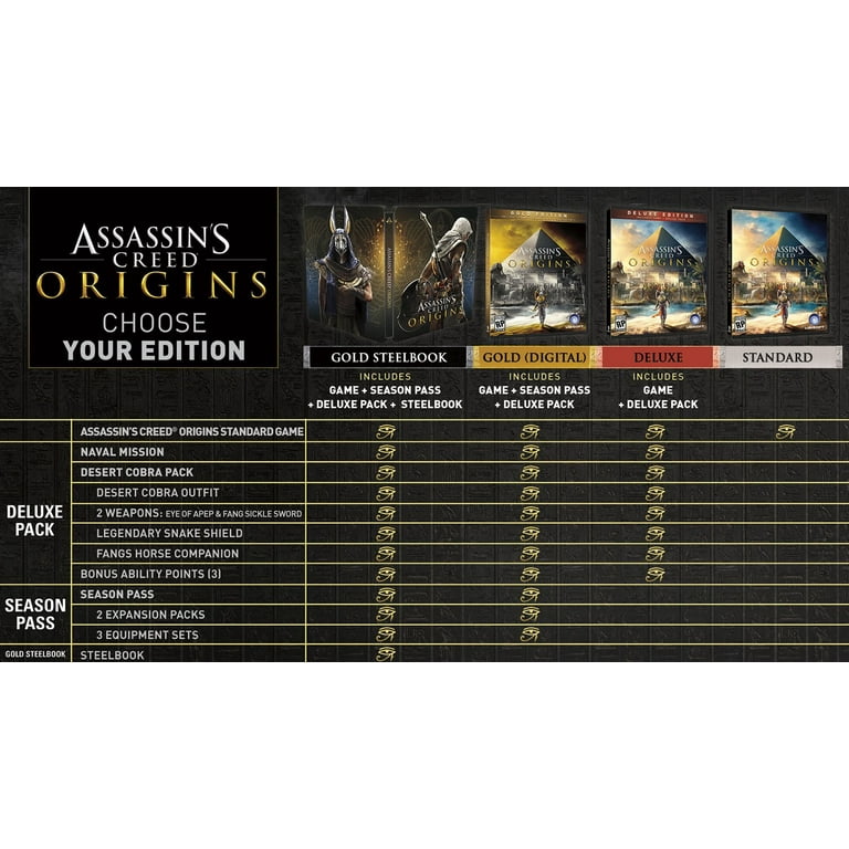  Assassin's Creed Origins - Xbox One Standard Edition : Ubisoft:  Video Games