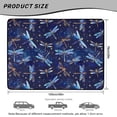 thumbnail image 7 of Qpednta Dragonfly Print Car Trunk Mat Cargo Liner 29"x39" Non-Slip, Premium Polyester All Weather Rear Trunk Protection Universal Fit for SUV Sedan Truck, 7 of 7