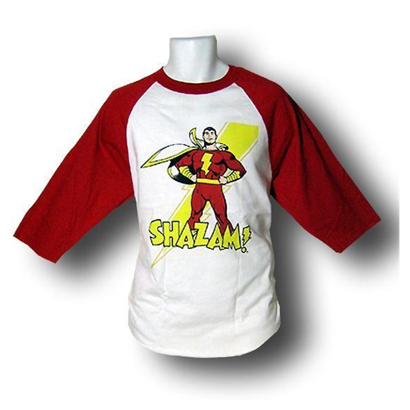 Shazam Movie Bolt Youth Long Sleeve T Shirt 