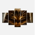 thumbnail image 2 of Illustration de Chat Fractal Lumineux - Art Mural sur Toile, 2 of 3