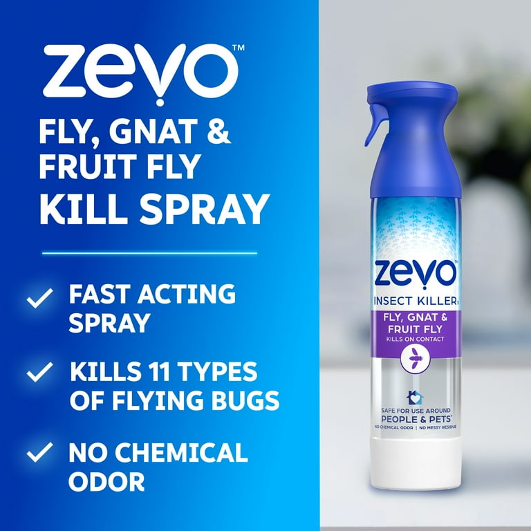 Zevo Fly Solution Bundle - Twin Starter Kit, 2 ct Refill, 10 oz