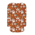 thumbnail image 5 of IMENGL Fashionable casual printed pullover with pockets plush, Orange L, Size M-4XL, 5 of 5