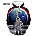 thumbnail image 2 of Nueva sudadera con capucha de traje espacial de astronauta de moda para hombres y mujeres con estampado 3D, sudadera de manga larga, chándal de gran tamaño para hombres, 2 of 5