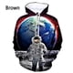 thumbnail image 2 of Nueva sudadera con capucha de traje espacial de astronauta de moda para hombres y mujeres con estampado 3D, sudadera de manga larga, chándal de gran tamaño para hombres, 2 of 5