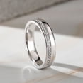 thumbnail image 2 of Blue Jewelry Round Cut 0.7 Ct VVS1/D Moissanite Ring - 14K White Gold Plated Rings - Engagement Wedding White Diamond Rings for Him - Latest Engagement Diamond Rings for Men's, 2 of 11