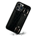 thumbnail image 1 of Luxury Leather Hand Strap Card Slot Case Compatible with iPhone 14 6.1 Inch with Card Slot Shockproof Kickstand Lanyard for iPhone 14, Yellow, 1 of 8