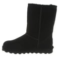 thumbnail image 3 of BEARPAW Women's Elle Short Black Size 7 | Classic Suede Pull On Fashion Boot | Cozy Winter Boots for Women, 3 of 4